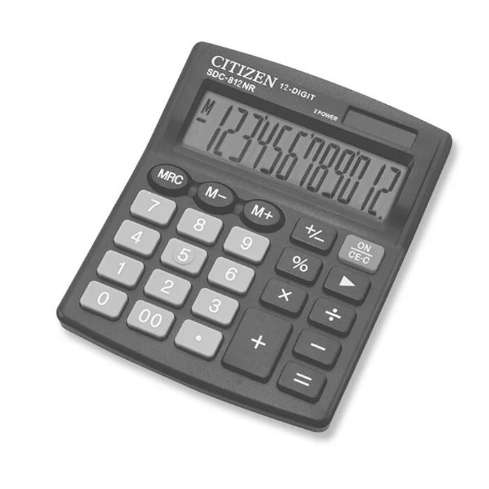 Hauptproduktbild Stolní kalkulátor Citizen SDC-812NR