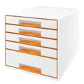 Leitz WOW Würfel, metallisches Orange
