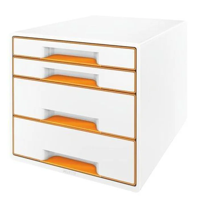 Hauptproduktbild Stolní kostkaLeitz WOW, Metalická oranžová