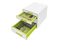 Leitz WOW Würfel, Metallic Green