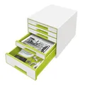 Leitz WOW Würfel, Metallic Green