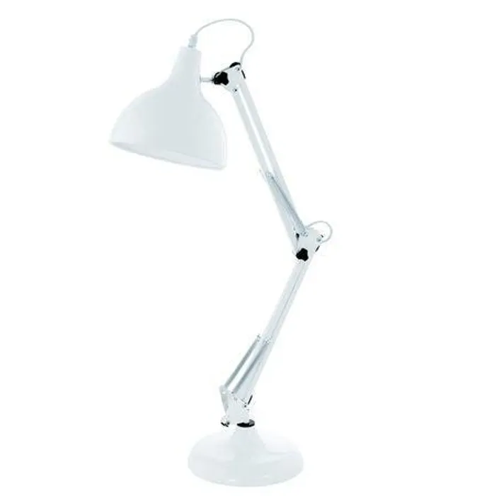 Hauptproduktbild Stolní lampa, 40 W, "Borgillio", bílá, EGLO
