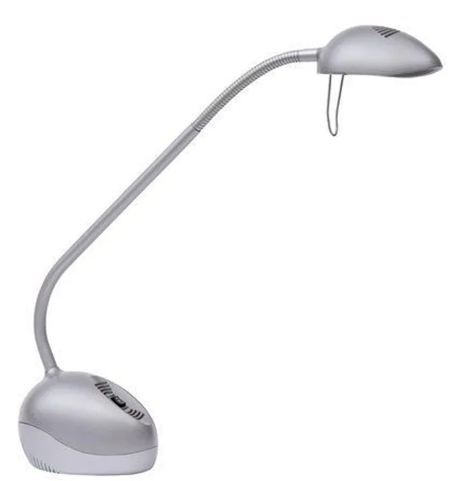 Hauptproduktbild Stolní lampa "Halox", stříbrná, halogenová žárovka, 50W, ALBA