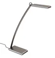 Tischleuchte Ledtouch, silber, LED, 6W, ALBA