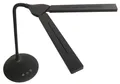 Tischleuchte Ledtwin, schwarz, LED, 6 W, ALBA