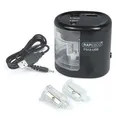 Weiteres Produktbild Desktop-Schärfer "PS12-USB", schwarz, 2-Loch, Akku/USB, RAPESCO