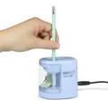Weiteres Produktbild Tischspitzer "PS12-USB", hellblau, 2 Löcher, Akku/USB, RAPESCO
