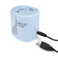 Weiteres Produktbild Tischspitzer "PS12-USB", hellblau, 2 Löcher, Akku/USB, RAPESCO