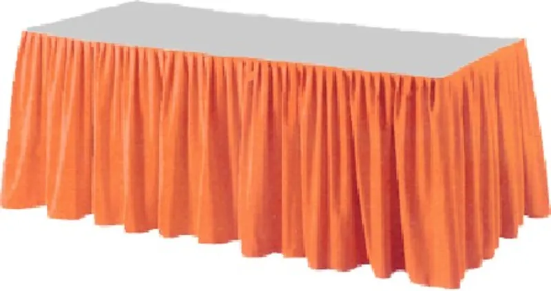 Hauptproduktbild Stolová sukýnka PREMIUM 4 m x 72 cm apricot [1 ks]