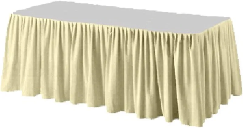 Hauptproduktbild Stolová sukýnka PREMIUM 4 m x 72 cm béžová [1 ks]