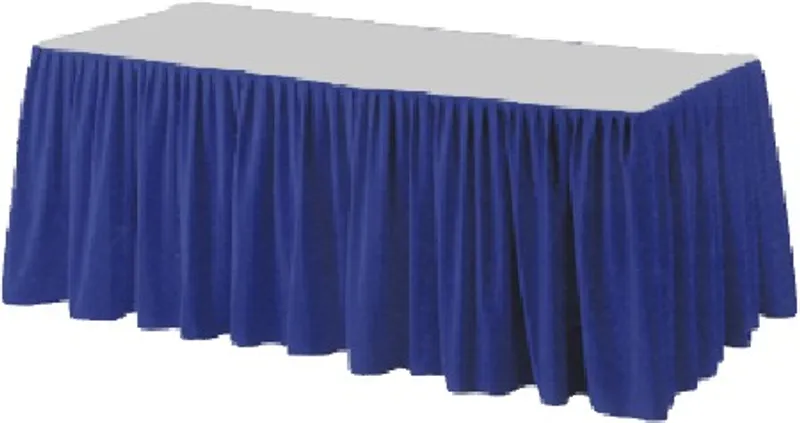 Hauptproduktbild Stolová sukýnka PREMIUM 4 m x 72 cm tmavě modrá [1 ks]