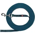 Gummi-Leine, Petrol, S-M: 15 m / 15 mm
