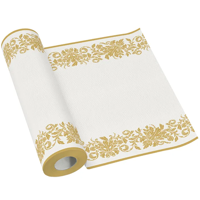 Hauptproduktbild Středový pás PAW AIRLAID 40 cm x 24 m Golden ornament
