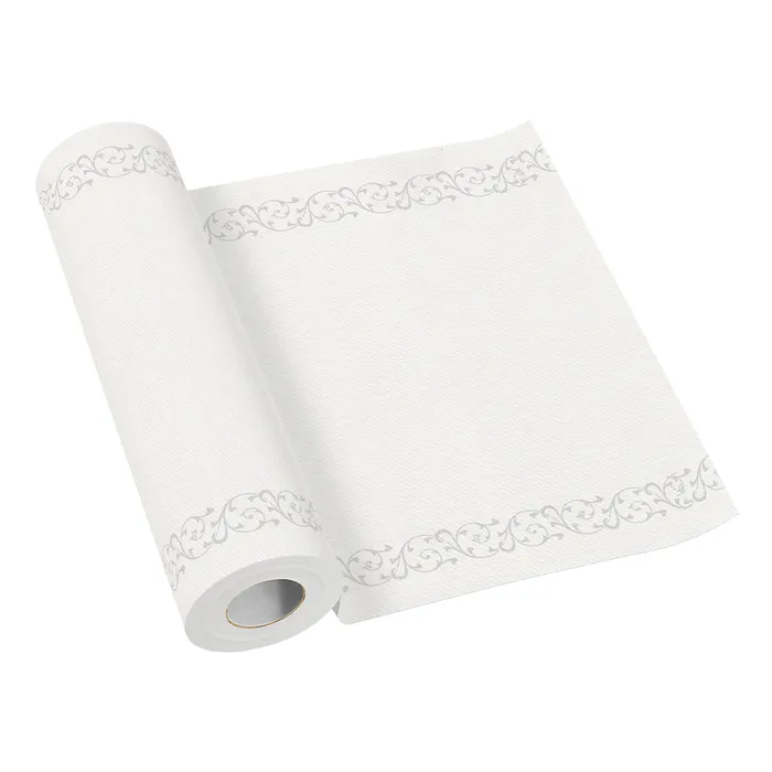 Hauptproduktbild Středový pás PAW AIRLAID 40cm x 24m Elegant Frame Silver