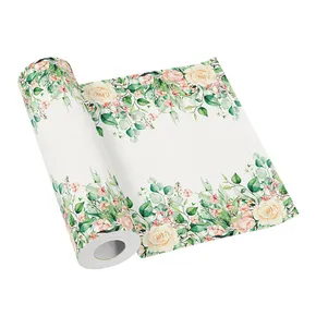 Mittelstreifen PAW AIRLAID 40cm x 24m Flower Moments