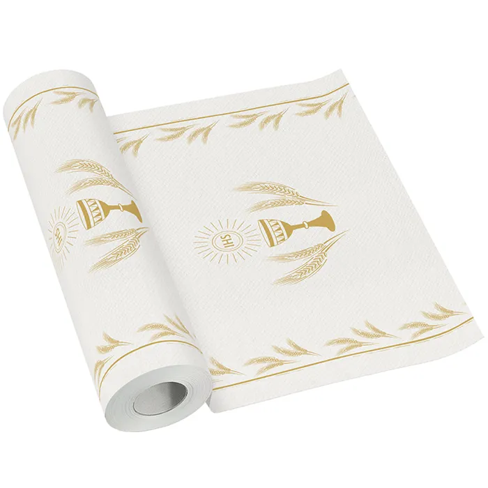 Hauptproduktbild Středový pás PAW AIRLAID 40cm x 24m My First Communion gold