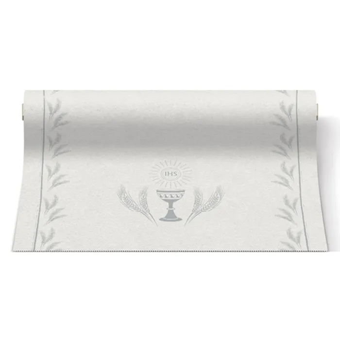 Hauptproduktbild Středový pás PAW AIRLAID 40cm x 24m My First Communion silver