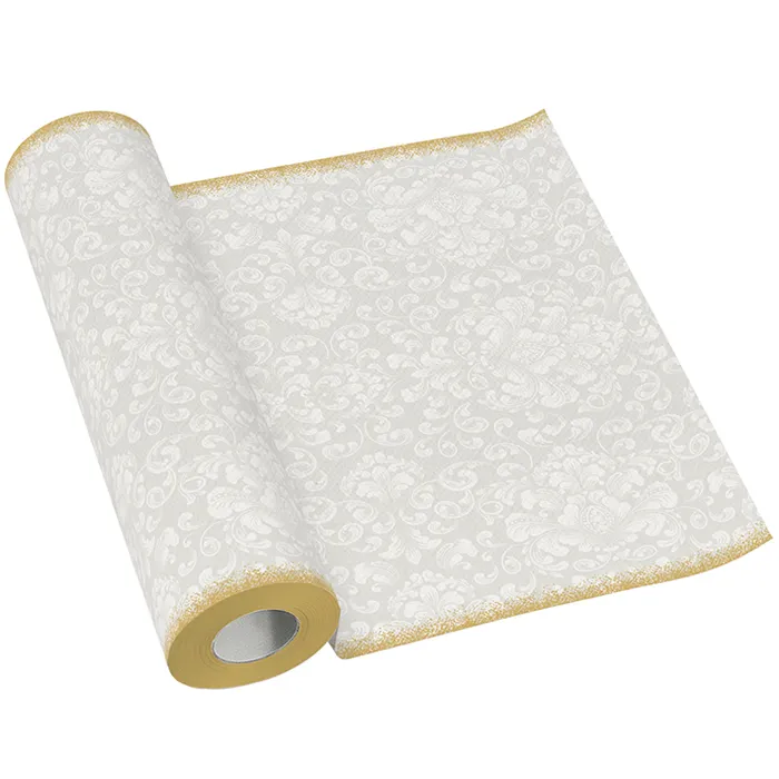 Hauptproduktbild Středový pás PAW AIRLAID 40cm x 24m Rococo White