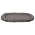Weiteres Produktbild STRONG Edition SAMOA ovales Kissen mit Rand, 80 x 60 cm, grau
