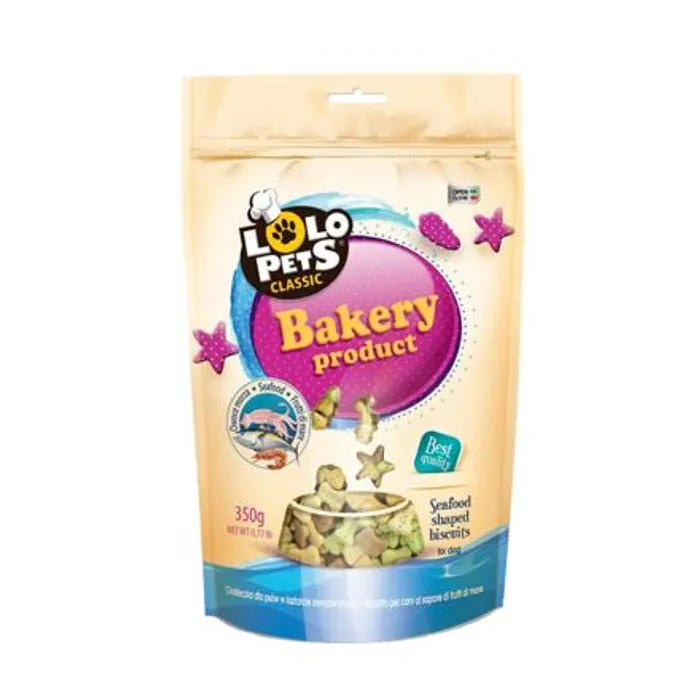 Hauptproduktbild Sušenky KOSTIČKY MOŘSKÉ PLODY pro psy 350 g