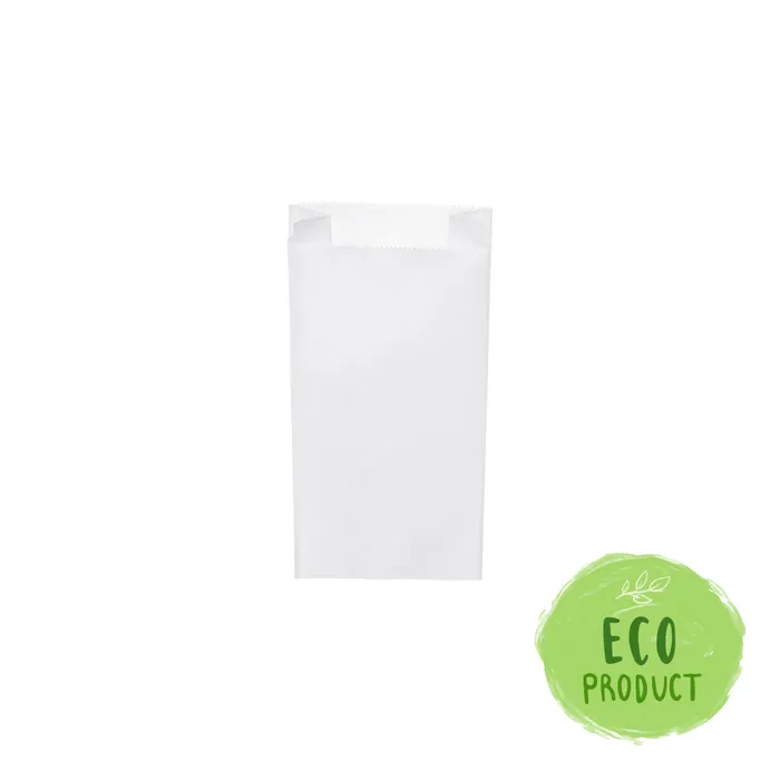 Hauptproduktbild Svačinové papírové sáčky bílé 1 kg (12+5 x 24 cm) [1000 ks]