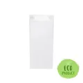 Papierfaltenbeutel weiß 14+7 x 32 cm `2kg` [1000 St.]