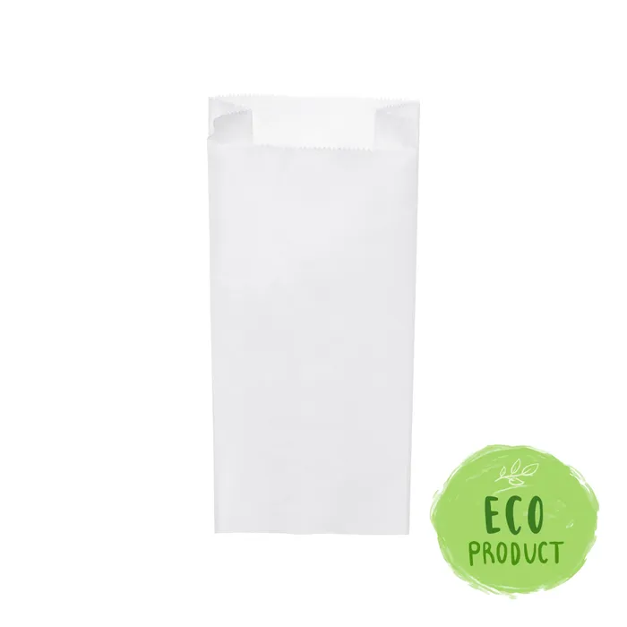 Hauptproduktbild Svačinové papírové sáčky bílé 2,5 kg (15+7 x 35 cm) [1000 ks]