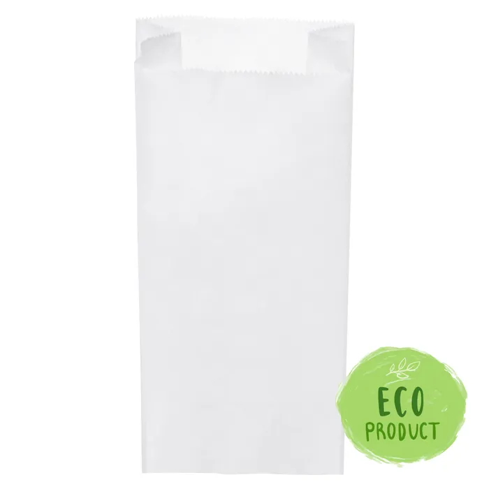 Hauptproduktbild Svačinové papírové sáčky bílé 5 kg (20+7 x 45 cm) [1000 ks]