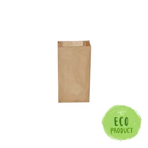 Papierfaltenbeutel braun 10+5 x 22 cm `0,5kg` [500 St.]