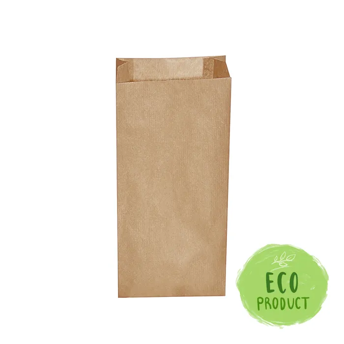 Hauptproduktbild Svačinové papírové sáčky hnědé 2,5 kg (15+7 x 35 cm) [500 ks]