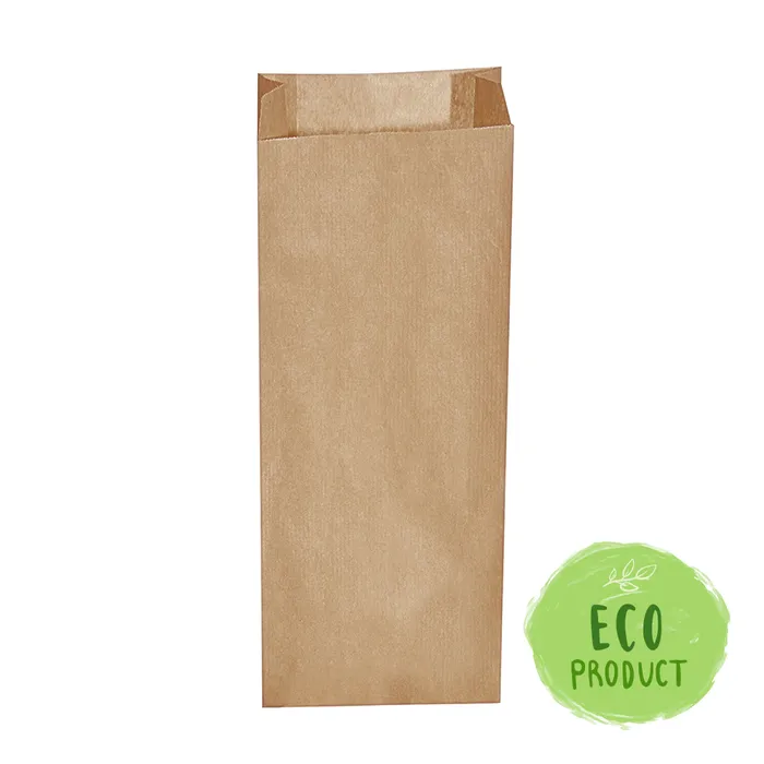 Hauptproduktbild Svačinové papírové sáčky hnědé 3 kg (15+7 x 42 cm) [500 ks]