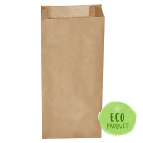 Papierfaltenbeutel braun 20+7 x 43 cm `5kg` [500 St.]