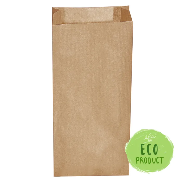 Hauptproduktbild Svačinové papírové sáčky hnědé 5 kg (20+7 x 45 cm) [500 ks]