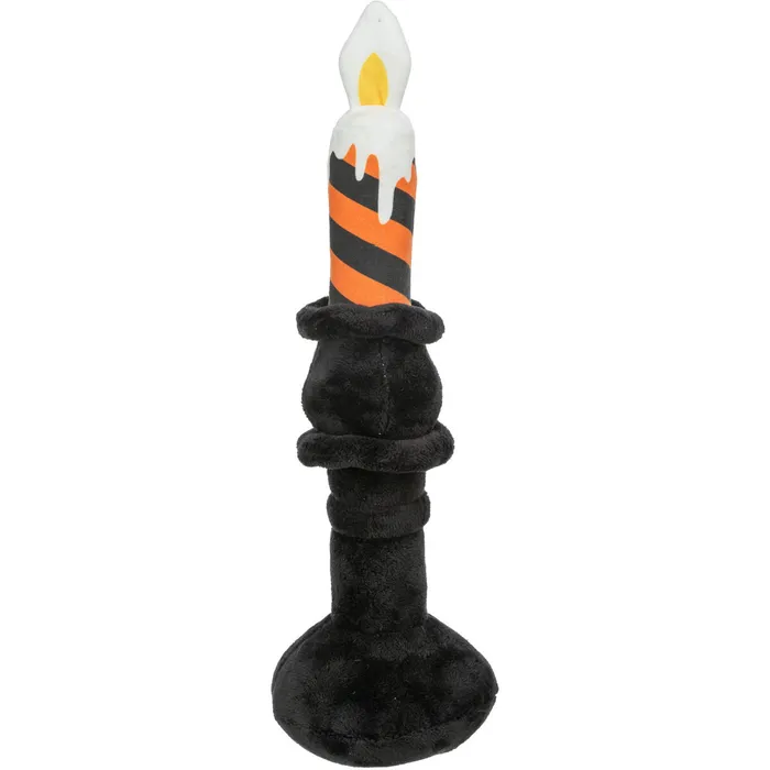Hauptproduktbild Svícen HALLOWEEN, plyšová hračka se zvukem, 33 cm, černá/oranžová - LIMITOVANÁ NABÍDKA