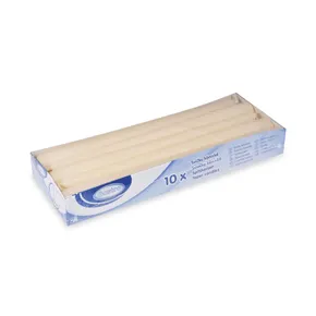 Spitzkerze champagner durchmesser 23 x 245 mm [10 St.]