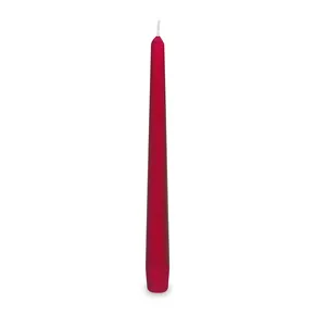 Spitzkerze bordeaux durchmesser 23 x 245 mm [10 St.]