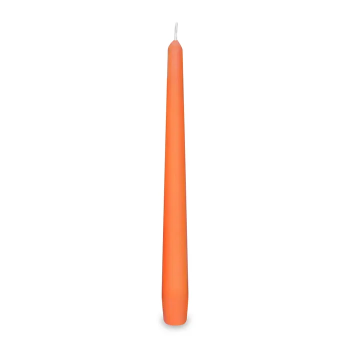 Hauptproduktbild Svíčka kónická 245 mm oranžová [10 ks]