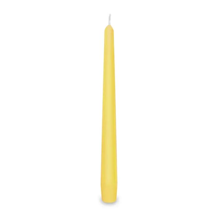Hauptproduktbild Svíčka kónická 245 mm žlutá [10 ks]