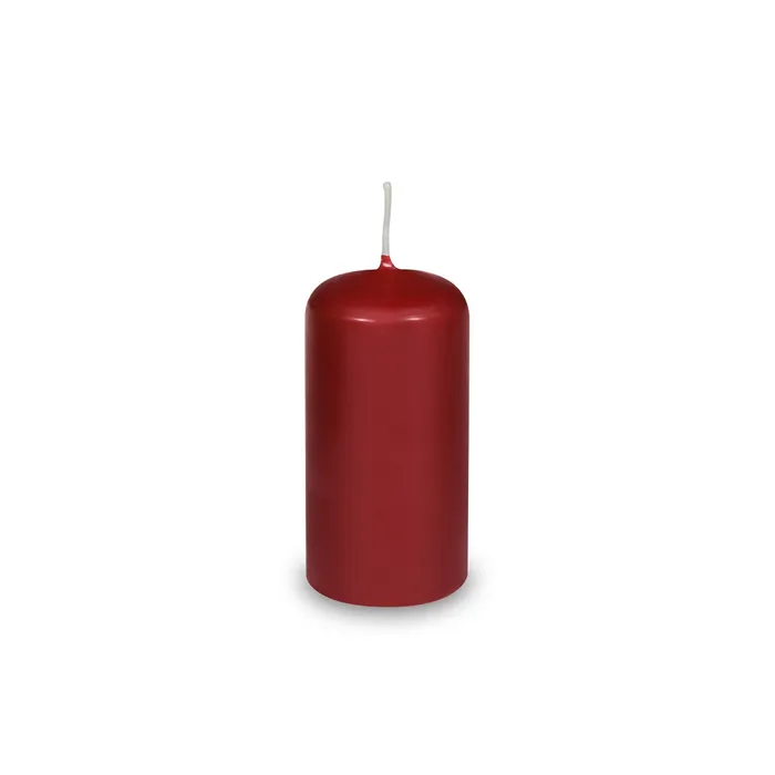 Hauptproduktbild Svíčka válcová průměr 40 x 80 mm bordová [4 ks]