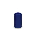 Stumpenkerze dunkelblau durchmesser 40 x 80 mm [4 St.]