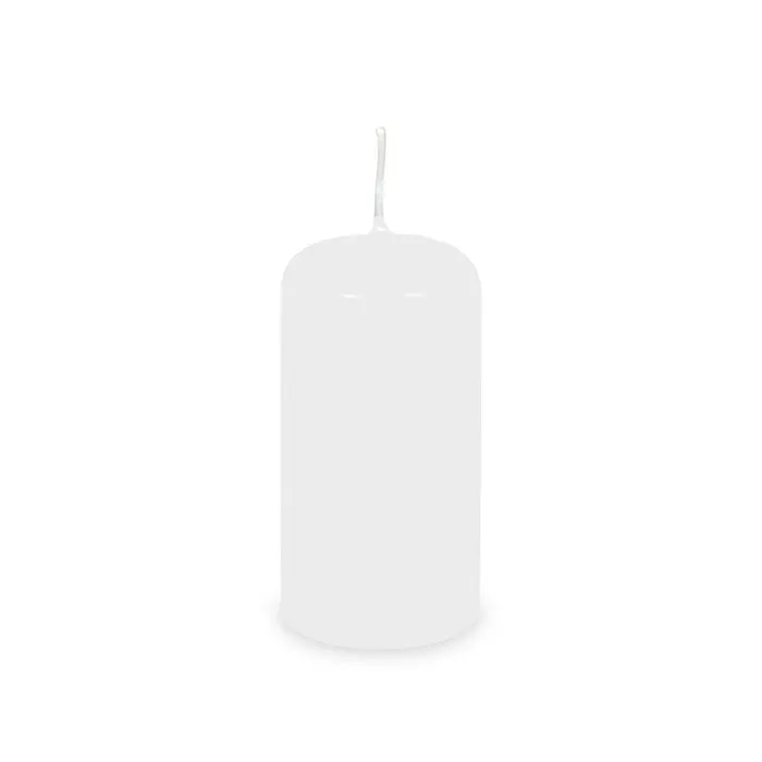 Hauptproduktbild Svíčka válcová průměr 50 x 100 mm bílá [4 ks]