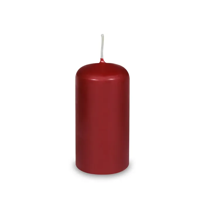 Hauptproduktbild Svíčka válcová průměr 50 x 100 mm bordová [4 ks]