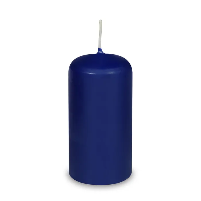 Hauptproduktbild Svíčka válcová průměr 60 x 120 mm tmavě modrá [1 ks]