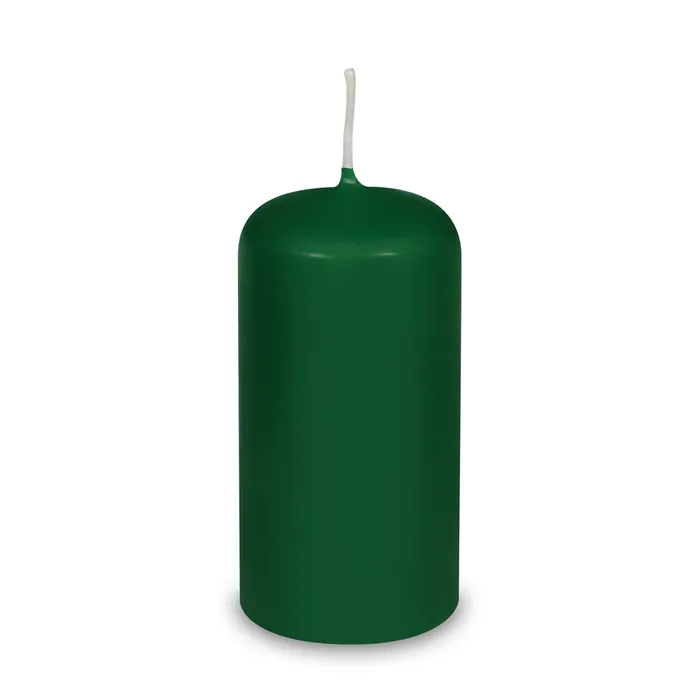 Hauptproduktbild Svíčka válcová průměr 60 x 120 mm tmavě zelená [1 ks]