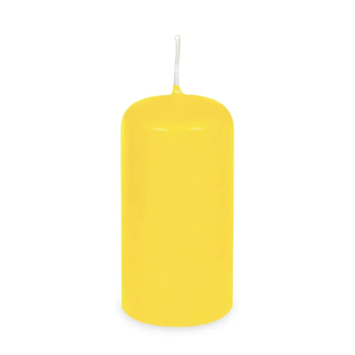 Hauptproduktbild Svíčka válcová průměr 60 x 120 mm žlutá [1 ks]