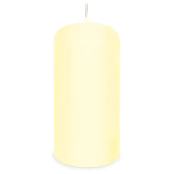 Hauptproduktbild Svíčka válcová průměr 80 x 200 mm béžová [1 ks]