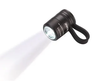 Taschenlampe, schwarz, Magnetclip, 3 Lichtfunktionen, TROIKA