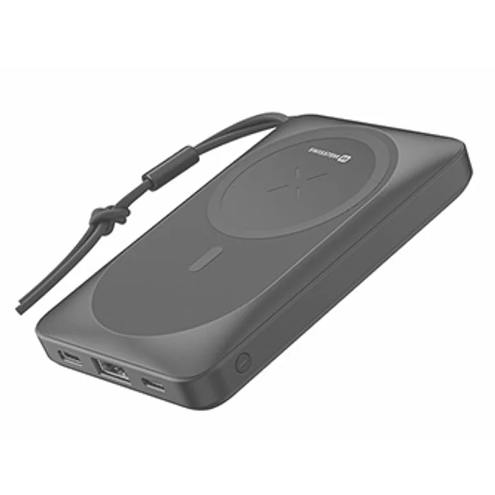 Hauptproduktbild SWISSTEN, Power Bank, MagSafe compatible, Li-Pol, 5/9/12V, nabíjení mobilních telefonů aj
