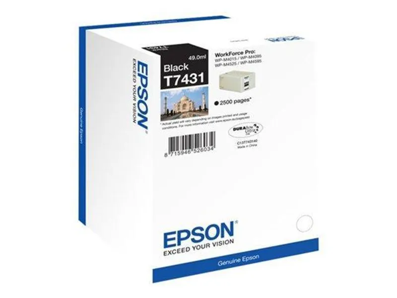 Hauptproduktbild T74314010 Inkjet cart. pro Workforce Pro M4015DN,M4095DN,M4525DNF tiskárny, EPSON Černá, 2