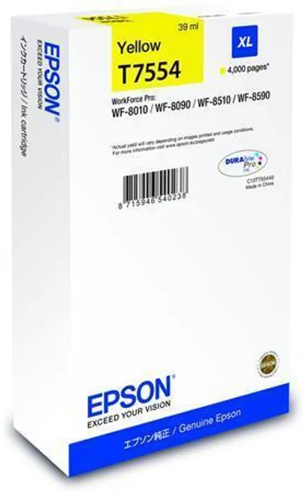 Hauptproduktbild T755440 Inkjet cart. pro WF8590, 8510, 8090 tiskárny, EPSON žlutá, 39ml